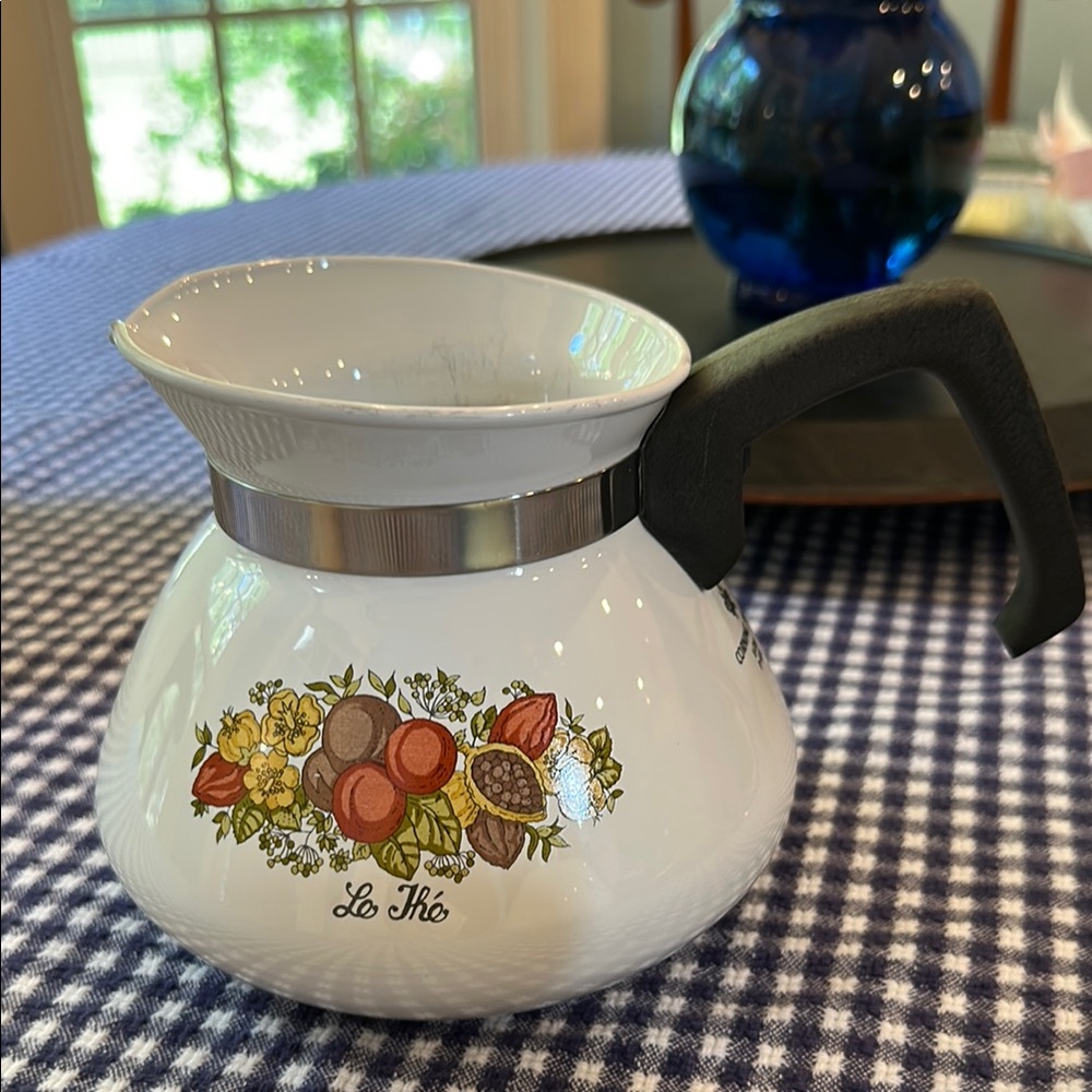 Vintage Corningware Spice of Life teapot